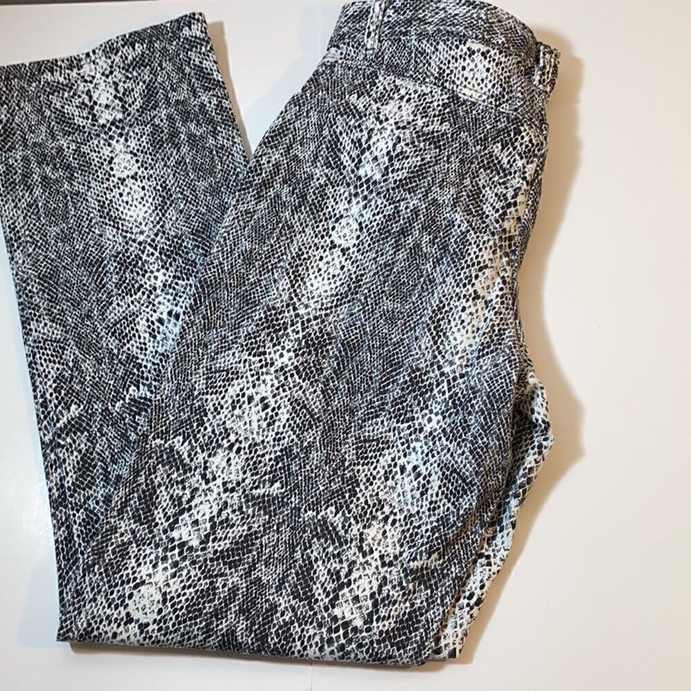 I L U Python Print Pants Python Size 7 - image 2